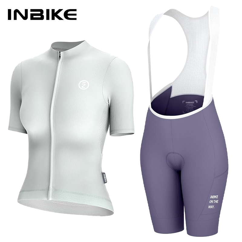 Set Jersey Bersepeda Wanita IN - Cycling Bib Shorts ulasan dan harga