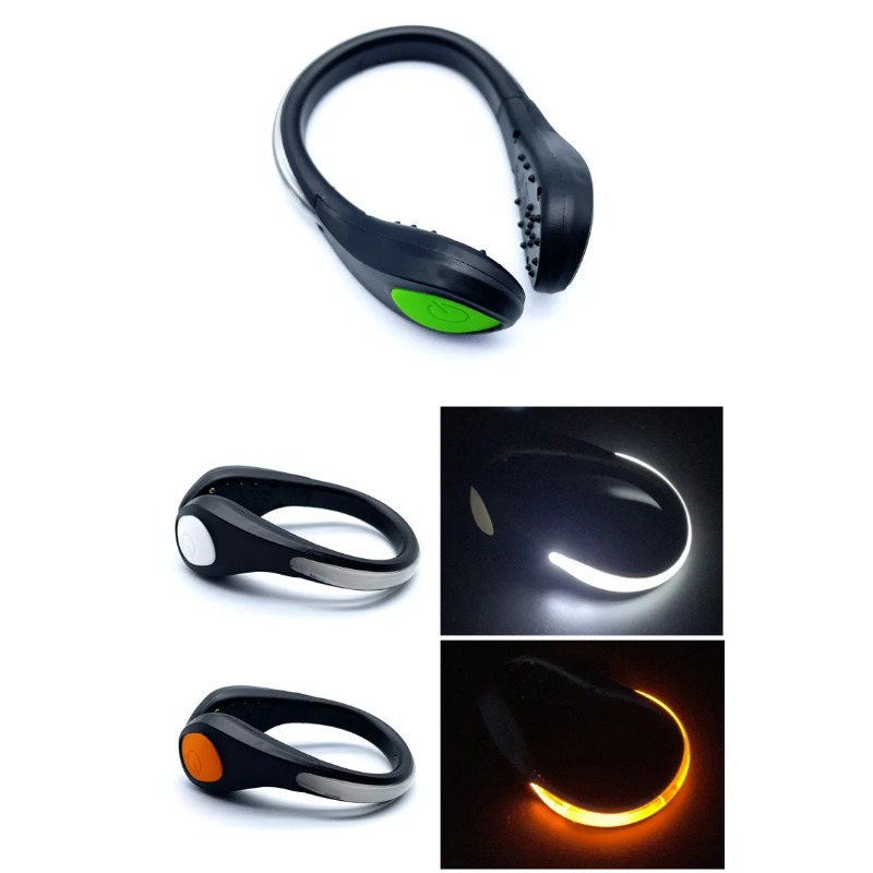 Lampu Klip Sepatu Bercahaya Ba - Cycling Gear And Equipment ulasan dan harga