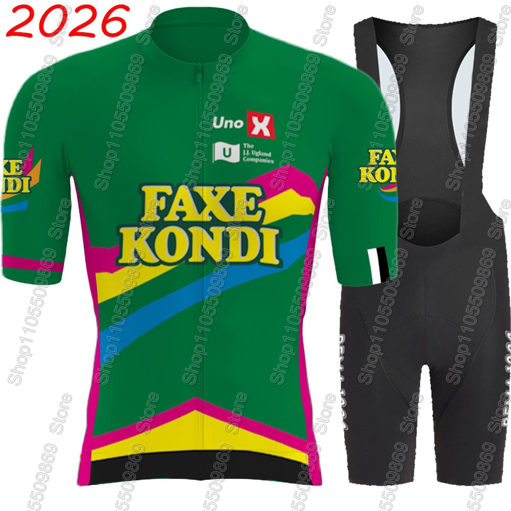 Set Jersey Sepeda Tim UNO X 20 - Cycling Bib Shorts ulasan dan harga