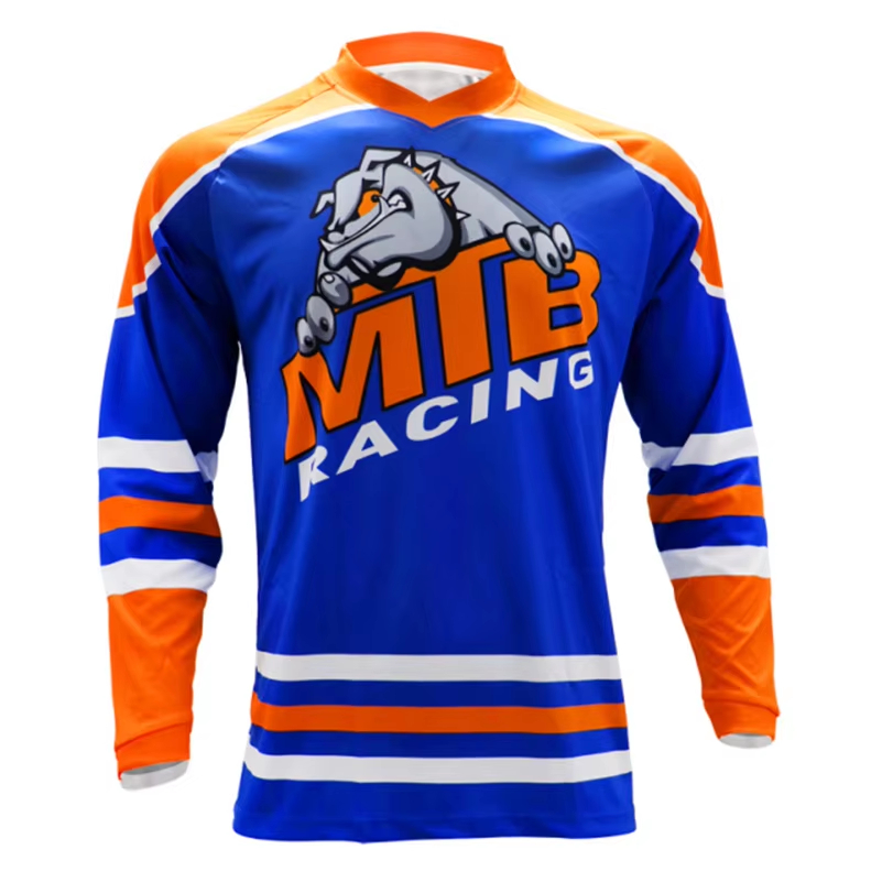 Jersey Balap MTB Lengan Panjan - Cycling Gear Jersey ulasan dan harga